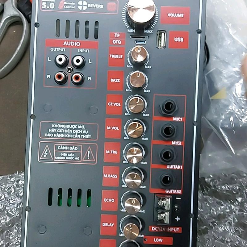 Mạch Loa Kéo Có Rever 14.5×31.5Cm Kéo Bass 30 40 Coil 51 Kèm Phụ Kiện