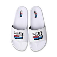 Gambar Sandal Slide Dorks Shut Up White - Sandal Slop Casual Pria Wanita Sendal Slop Slipper Anti Licin - 43 dari Dorks_NEW Kab. Tangerang 3 Tokopedia
