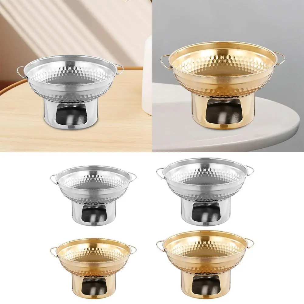 Alcohol Stoveup Hot Pot Cookware Catering Food Warmer for Hiking Home Picnic