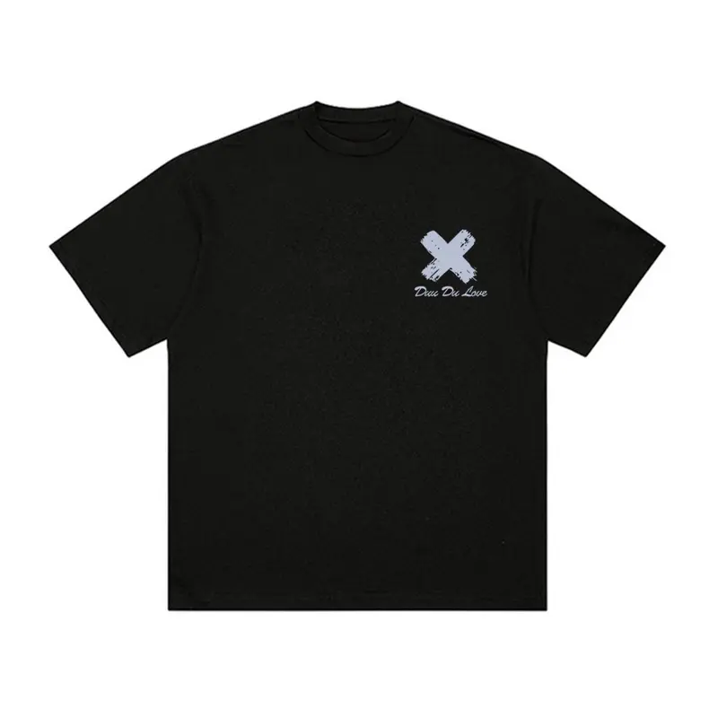 【100% Katun 20s】 T-shirt Pakaian Baju Kaos Oversize Hitam Lengan Pendek Dewasa Distro Original Keren Premium C610 3