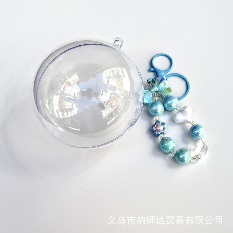 The Powerpuff Girls Vinyl Storage Ball Poke Ball Acrylic Ball 10cm Keychain Pendant Transparent Diaper Bag Doll Clothes 7