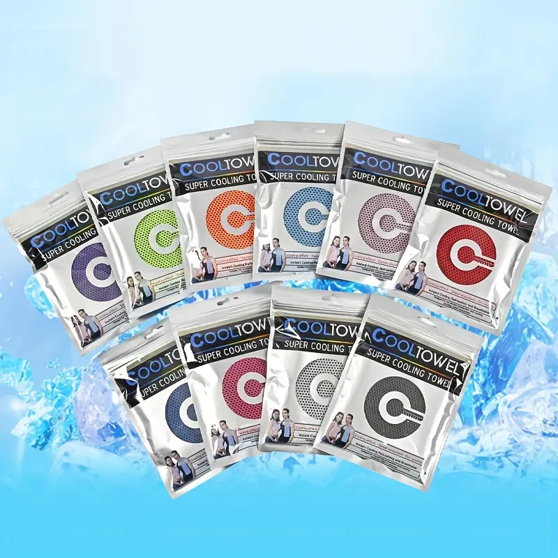 Summer Ice Towels, Outdoor Quick Drying Sports Ice Towels, Cold Feeling Sports Towels 0
