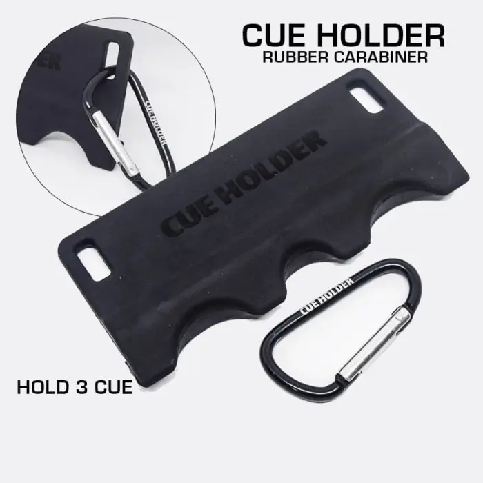 RUBBER CUE HOLDER FOR 3 CUE