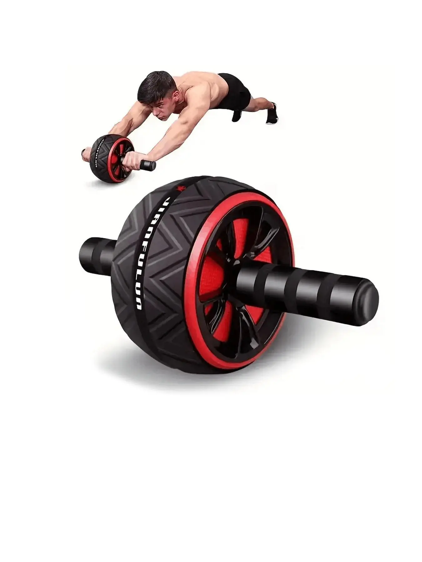Abdominal Exercise Wheel, Abdominal & Chest Muscle Training Device, Exercise Equipment for Home Gym, Fitness Equipment for Men & Women