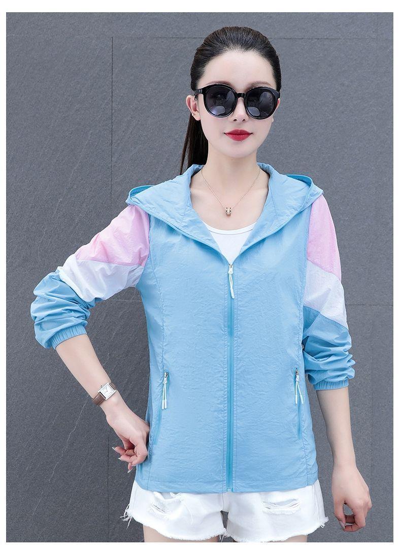Product Introduction of Woodpecker UPF50+ Ice Silk Sun Protection Clothing for Women Summer 2024 New Thin UV Protection Outdoor Rich Lady Skin Clothing for Women 18