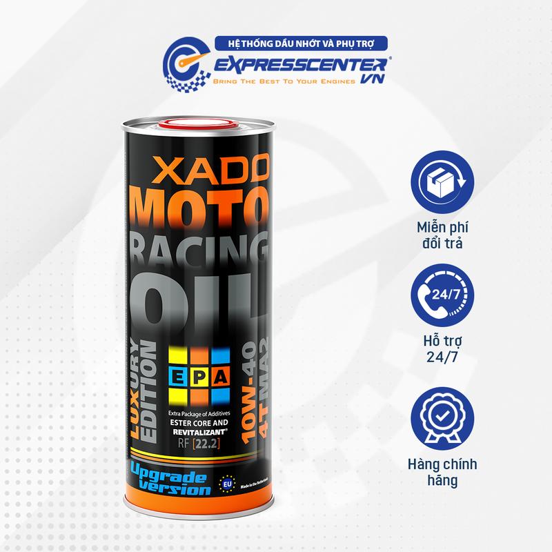 [LIVESTREAM] Dầu Nhớt Xado Moto Racing 10W40 R F22.2 1L