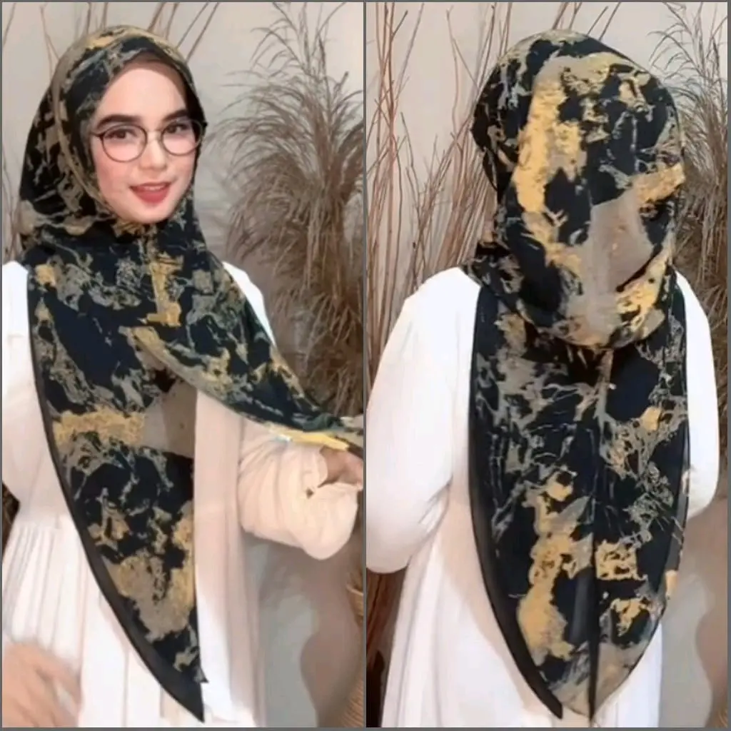 (((ORI ALIYAR AWLIYA))) Khimar hoodie kekinian Nabila motif