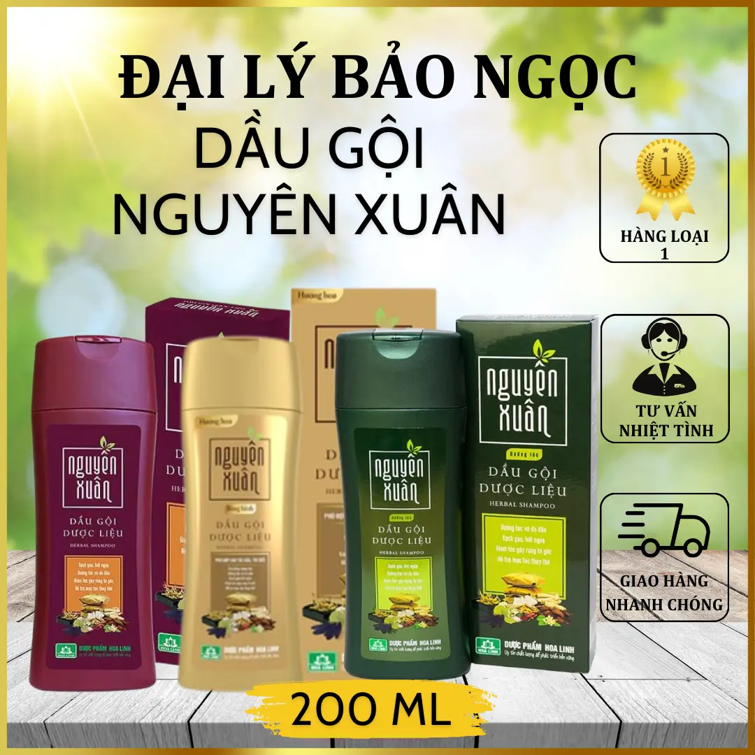 Dầu gội Nguyên Xuân 200ml có 3 màu lựa chọn - Đại Lý Bảo Ngọc Gội Đầu Nữ Women #daugoithaoduoc #daugoiduoclieu #daugoiduoclieunguyenxuan #daugoiduoclieunguyenxuan #daugoitrigau #daugoimuottoc #daugoinganrungtoc #daugoiphuchoitoc dầu gội  thảo dược