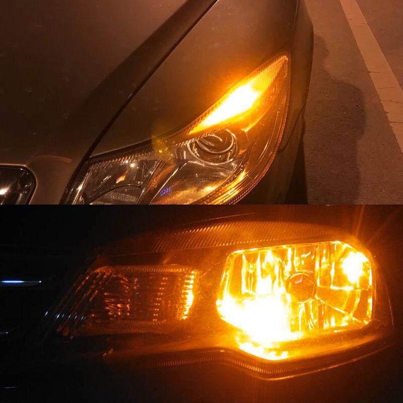 Product Introduction of New 1pair Amber Car Position Parking Lights T10 168 194 2825 W5W 19SMD LED Bulbs 3