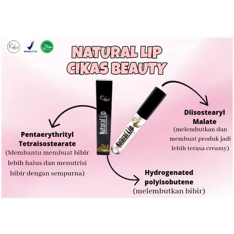 LIP SERUM CIKAS BEAUTY ORIGINAL BPOM 3