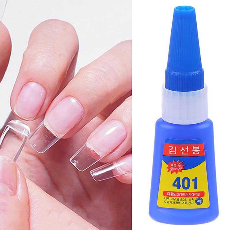 Keo Siêu Chắc, 12g, Cho Móng Tay Giả Và Đồ Trang Trí, Đầu Giả, Keo Dán Trên Móng Tay, Gel Nhanh Khô, Dụng Cụ Làm Móng 1