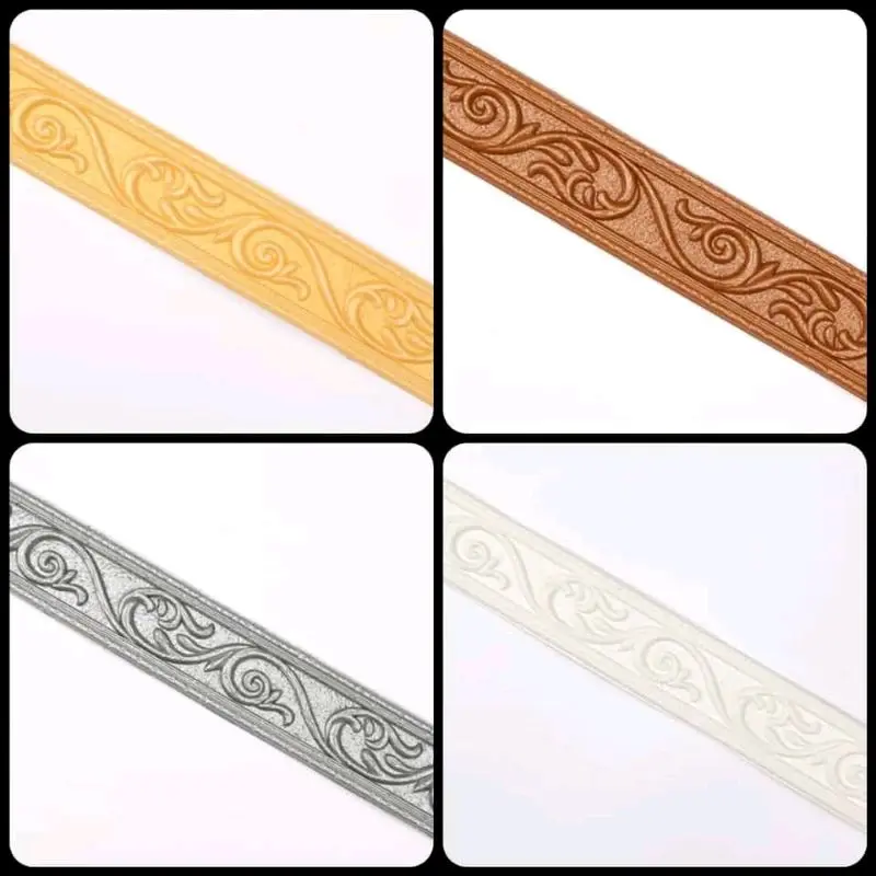 Border List Foam Wallpaper Sticker Dinding 3D 2,3m x 5cm 0