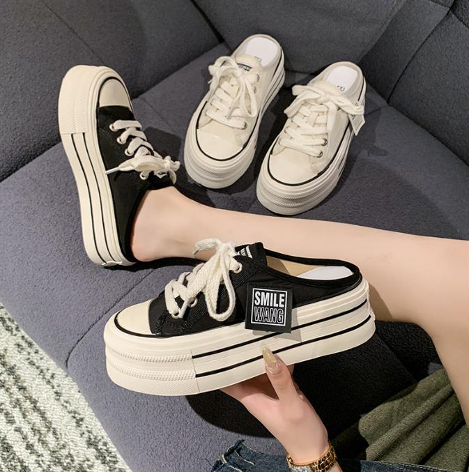 Giày đạp gót thể thao nữ hot trend 2025 B11 DéP Cao Su Women - Hàng Quảng Châu cao cấp - Shoes