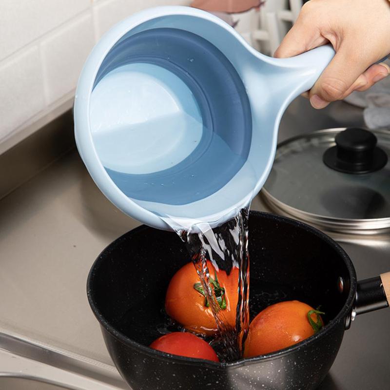 HALOMALL SAilicone Water Dipper Collapsible Cleaning tool Partner ...