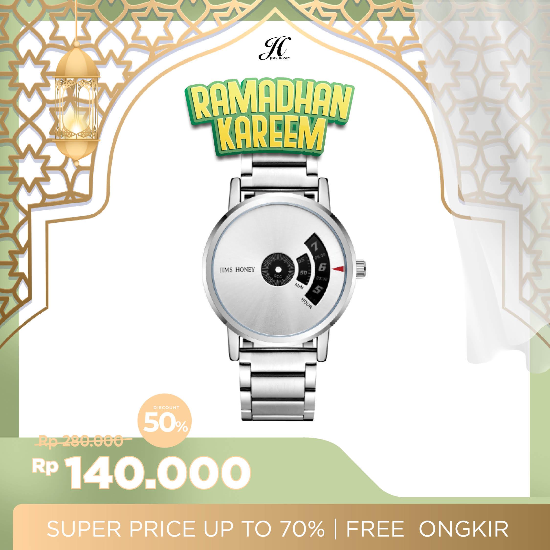JIMS HONEY JT 8315 JAM TANGAN PRIA