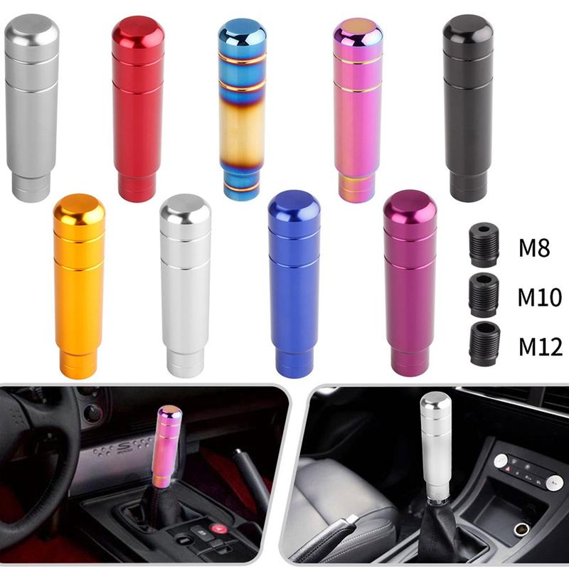 13cm Aluminum Car Gear Shift Knob Shifter Lever Head For Car - TikTok ...
