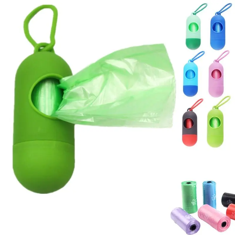 Portable Pet Poop Dispenser/Pet Dog Garbage Bag/poop bag/dog bag/poop picking bag/pet cleaning supplies