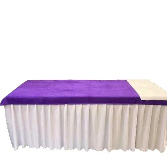 Khăn trải giường Spa 90*190cm mềm mại và thấm hút nước 0