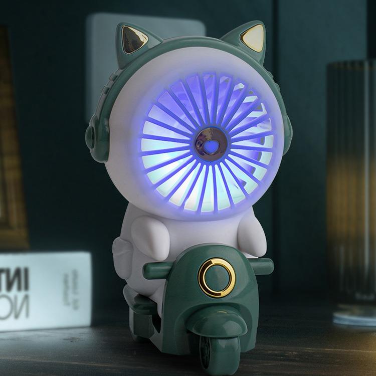 Kipas Angin Mini Handheld Portable / Kipas Angin Tangan Genggam Charging / Minifan Karakter Meja Tahan Lama dan Berkualitas / Minifan Sepeda Motor 4