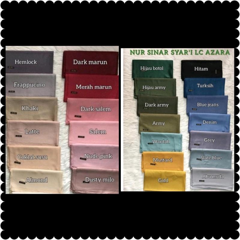 Hijab Syari jumbo Nur Sinar syari lc glowing glitter Pernikahan 2