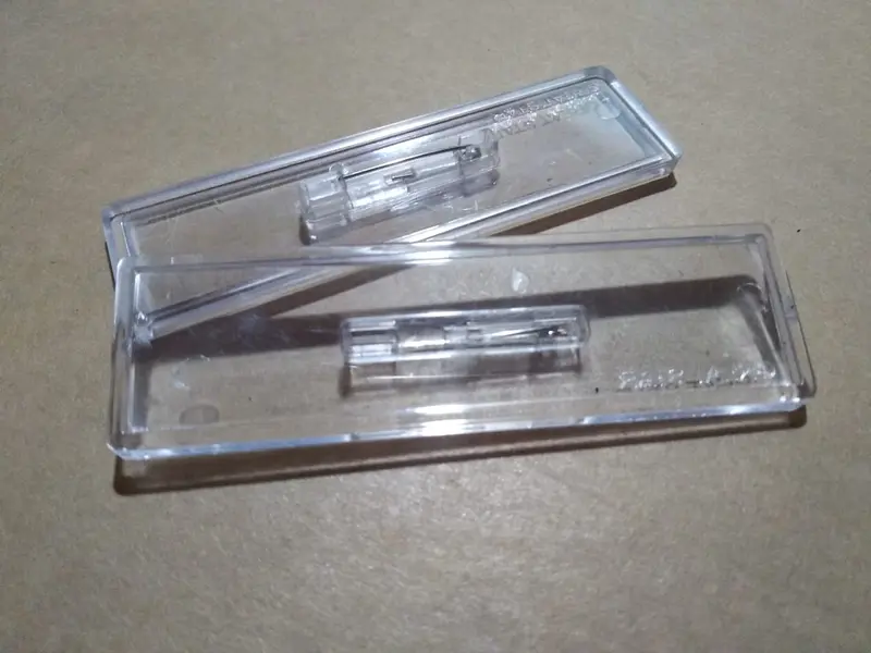 PAPAN NAMA DADA INSERT PAPER/ PAPAN NAMA /NAME TAG INSERT PAPER 8X2CM VARIAN WARNA Kantor 4
