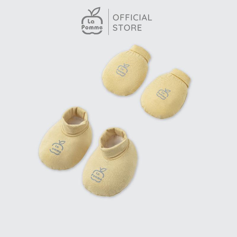 Set bao tay bao chân La Pomme pastel
