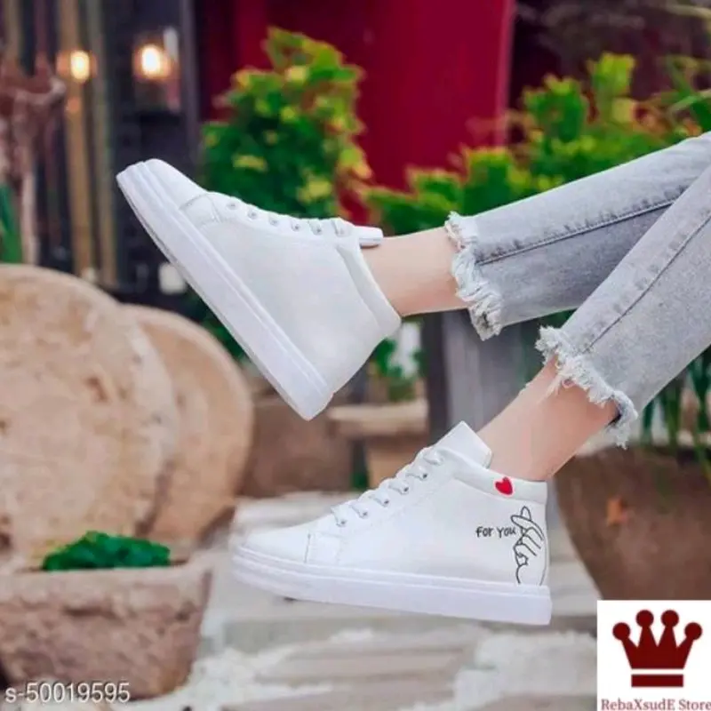 Sepatu Boot Fashion Anak Perempuan Print Motif For You Sepatu Kasual Terbaru 4