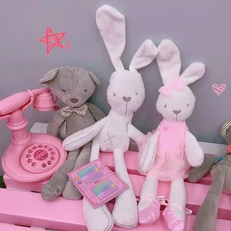 Boneka Photoshoot Bayi / Boneka Kelinci Bayi / Boneka Beruang Bayi / Mainan Bayi / Boneka Bayi Bear Pink
