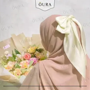 Pita Coquette Peniti Hijab Jepit Pita Hijabers Korean Style Hairclip Hijab Aesthetic