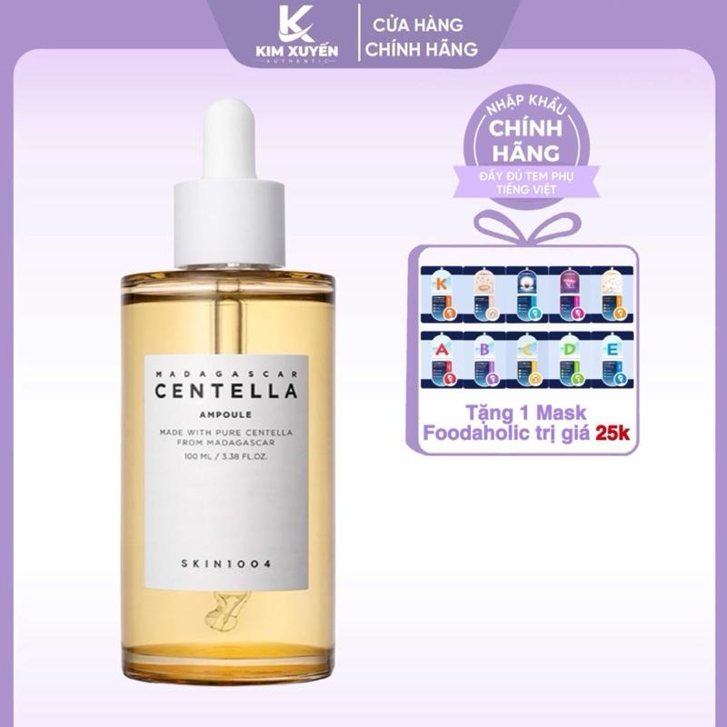 Serum rau má Centella Skin1004 Chính hãng - Tặng kèm 1 Nạ Foodaholic Skincare Nữ
