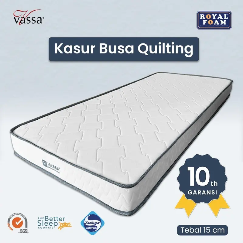 Kasur busa Vassa quilting / Royal foam inside ( single size ) 2