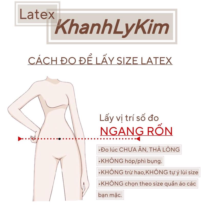 ĐAI LATEX 24cm ĐỊNH HÌNH EO, CHẤT LIỆU COTTON ÍT CO GIÃN, ĐỘ ĐANH CAO 2