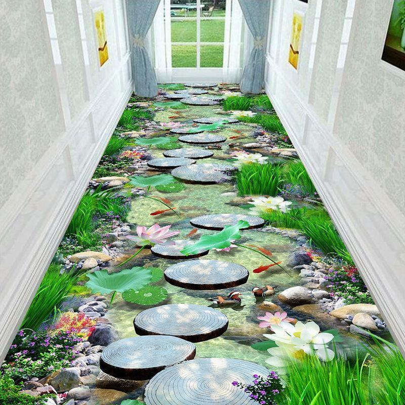 Product Introduction of Floor Mat Door Mat Home Living Room Bedroom Full Bedside Carpet Hallway Corridor Kitchen Absorbent Non-Slip Floor Mat 15