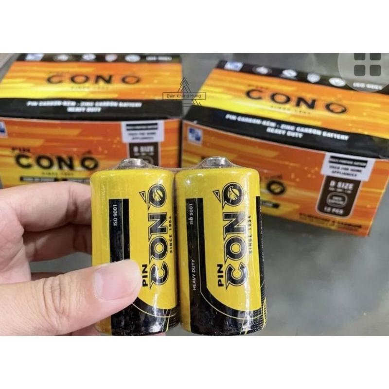 Pin Con Ó Đại Màu Vàng Pinaco Hộp 12 Viên Đa Dụng - Pin An Toàn. 1