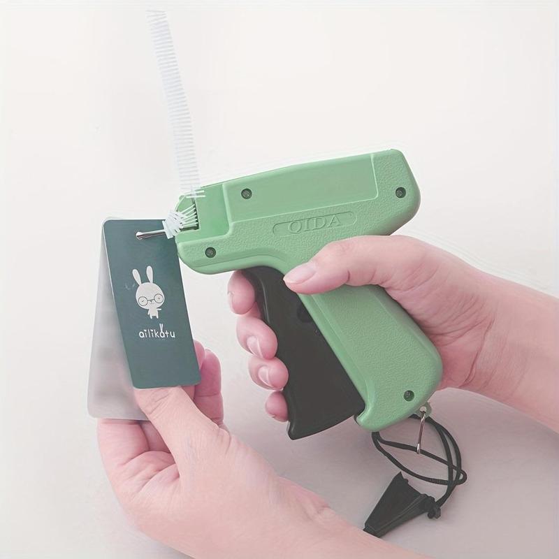 Tagging Gun for Clothing, Standard Retail Price Tag Attacher Gun Kit for Clothes Labeler with Barbs Fasteners, Tagging Gun for Store Warehouse 2