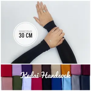 manset tangan polos pendek spandeks premium manset tangan polos pendek spandeks premium