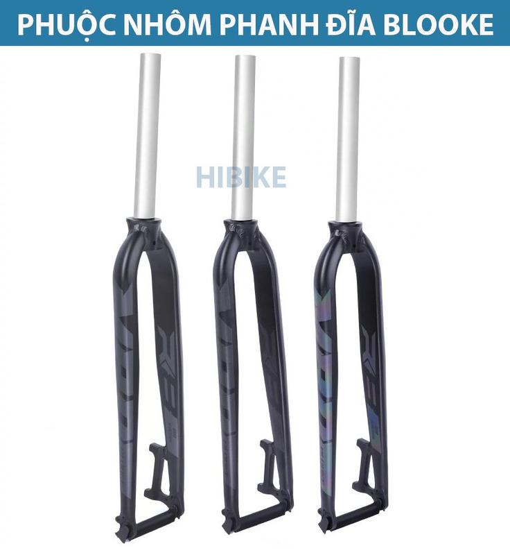  Phuộc nhôm xe đạp phanh đĩa Blooke 26 27.5 và 29 inch 700c Càng trước fork xe đạp 
