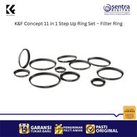 Gambar K&F Concept 11 in 1 Step Up Filter Ring Set for Universal Camera dari Sentra Digital Kota Surabaya 5 Tokopedia