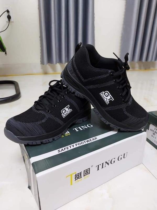 Giầy Bảo Hộ Lao Động Kiểu Dáng Thể Thao Thoáng Khí, Chống Trơn Trượt, Chống Đinh, Chống Dập Ngón, Chống Tĩnh Điện 1