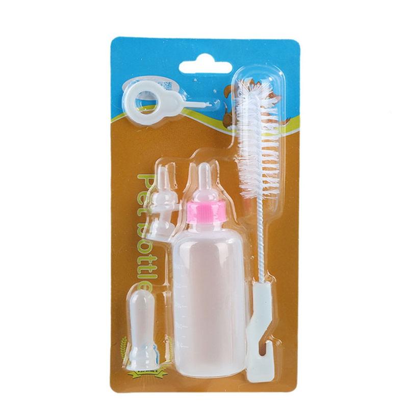 Product Introduction of 60ml Pet Milk Bottle Set Pet Silicone Milk Bottle Dog and Cat Feeding Water dispenser Pet Supplies 20