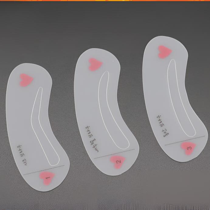 Product Introduction of Eyebrow Stencil Eyebrow Stencil Novice Auxiliary Painting Eyebrow Stencil Beauty Tools Word Eyebrow Stencil Eyebrow Stencil Natural Brow Style Makeup Cosmetic 1