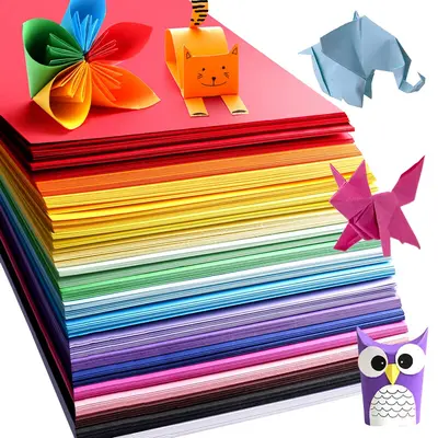 Origami Paper | 350 Origami Paper Kit | Set Includes - 300 Sheets 20 Colors 6x6 | 50 Traditional Japanese Patterns | Origami Book 25 Easy Colored Projects | Kids Crafts | Christmas Gifts For Boys 8-12, Free PDF Download - Learn Bright
