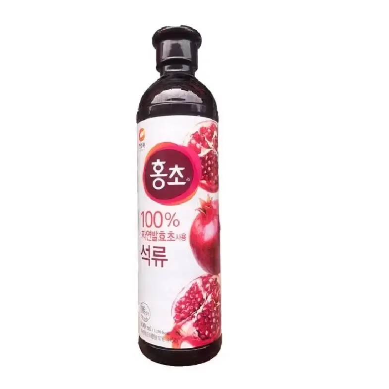 Giấm Lựu Đỏ Hàn Quốc 900ml, N­ước OFood Hong cho vị lựu  - Giấm Lựu Hữu Cơ DAESANG 2
