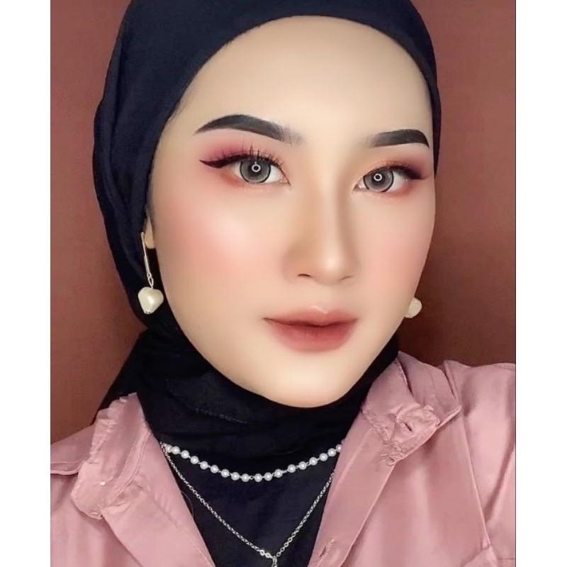 SOFTLENS EL COCO AIRY CHARCOAL/NUDE/OLIVE 15 MM ( NORMAL ) Eye Soflens 2