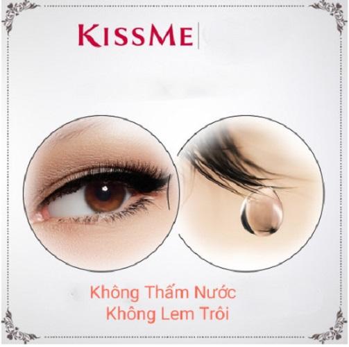Mascara Dạng màng Film Kissme Heroine Make  Chống Trôi Giúp Nâng Cong Và Dài Mi (6G) 6