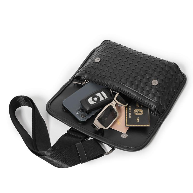 Product Introduction of Japan Fashion Braided Chest Bag Casual Shoulder Bag CrossBody Bag Tiger-head Bag 14