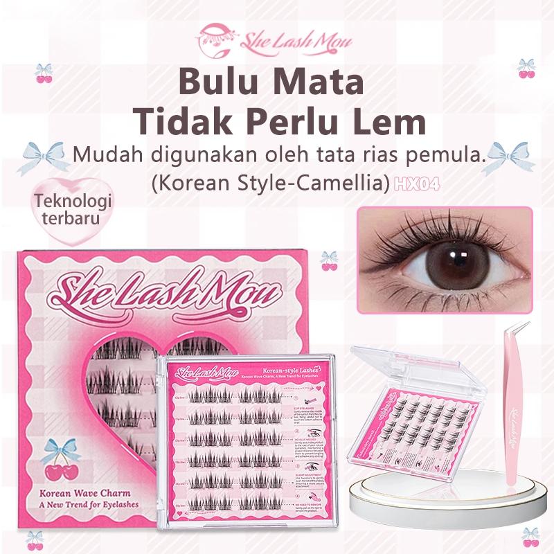FLY Makeup HX04 SHE LASH MOU Bulu Mata Palsu Korean Style-Camellia ...