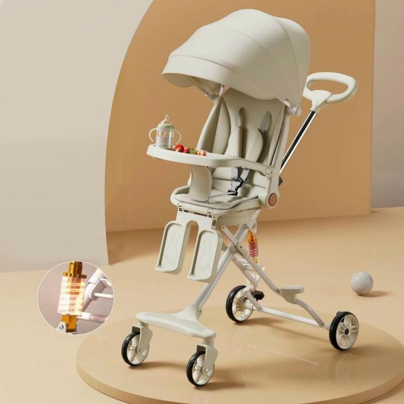 Xe đẩy cho bé, xe đẩy M9 gấp gọn đẩy 2 chiều , 3 tư thế nằm-ngả-ngồi , có giảm xóc, ghế xoay 360 độ, BH 6 tháng