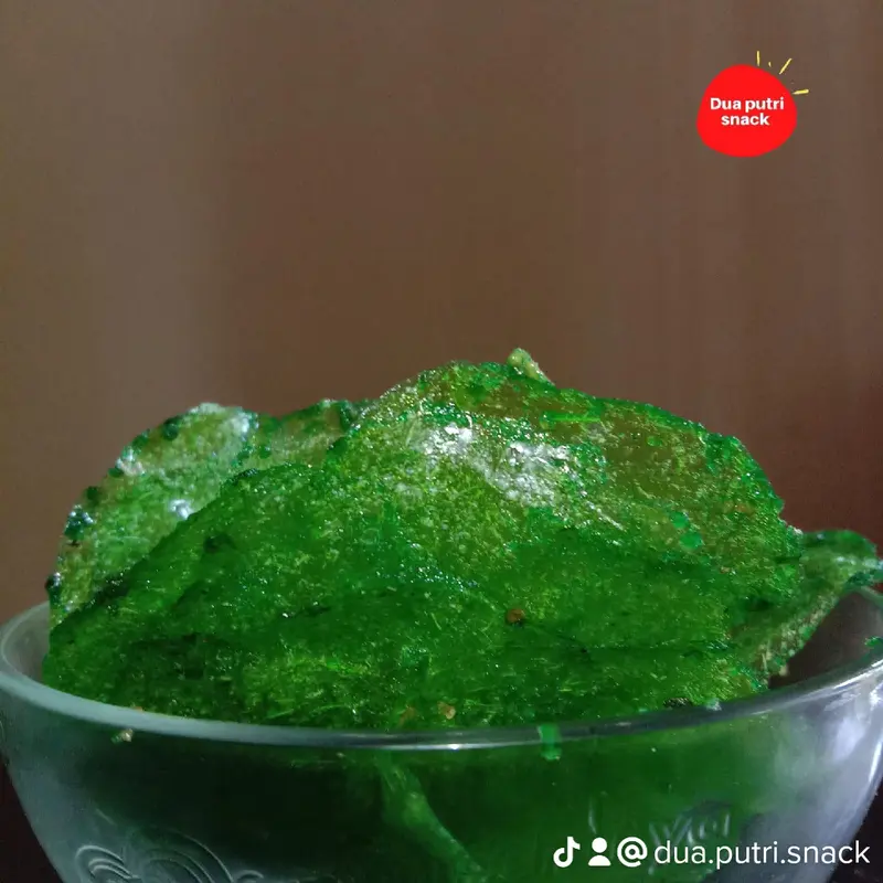KERIPIK KACA RASA RUMPUT LAUT kripca beledag Snack Food Kripik cemilan kering Kripik keripik kaca well 4