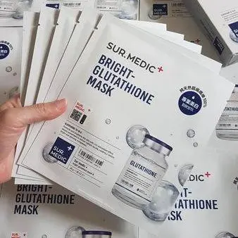 [ Sur.Medic] Mặt Nạ Giúp Dưỡng Trắng Dưỡng Ẩm Da - Full Hộp (10 miếng) 5
